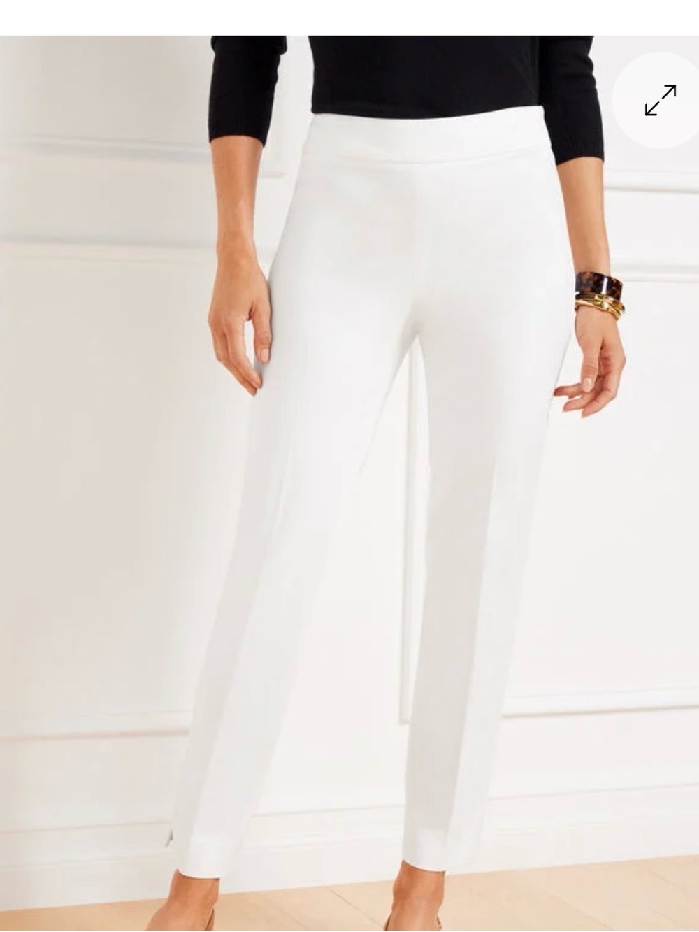 Women's Talbots Chatham Straight-Leg Ankle Pants